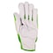 Magid TREX Windstorm Series TRX743 HiViz Mesh Goat Skin Leather Palm Impact GloveCut Level A6, PR TRX743M - alternate 4